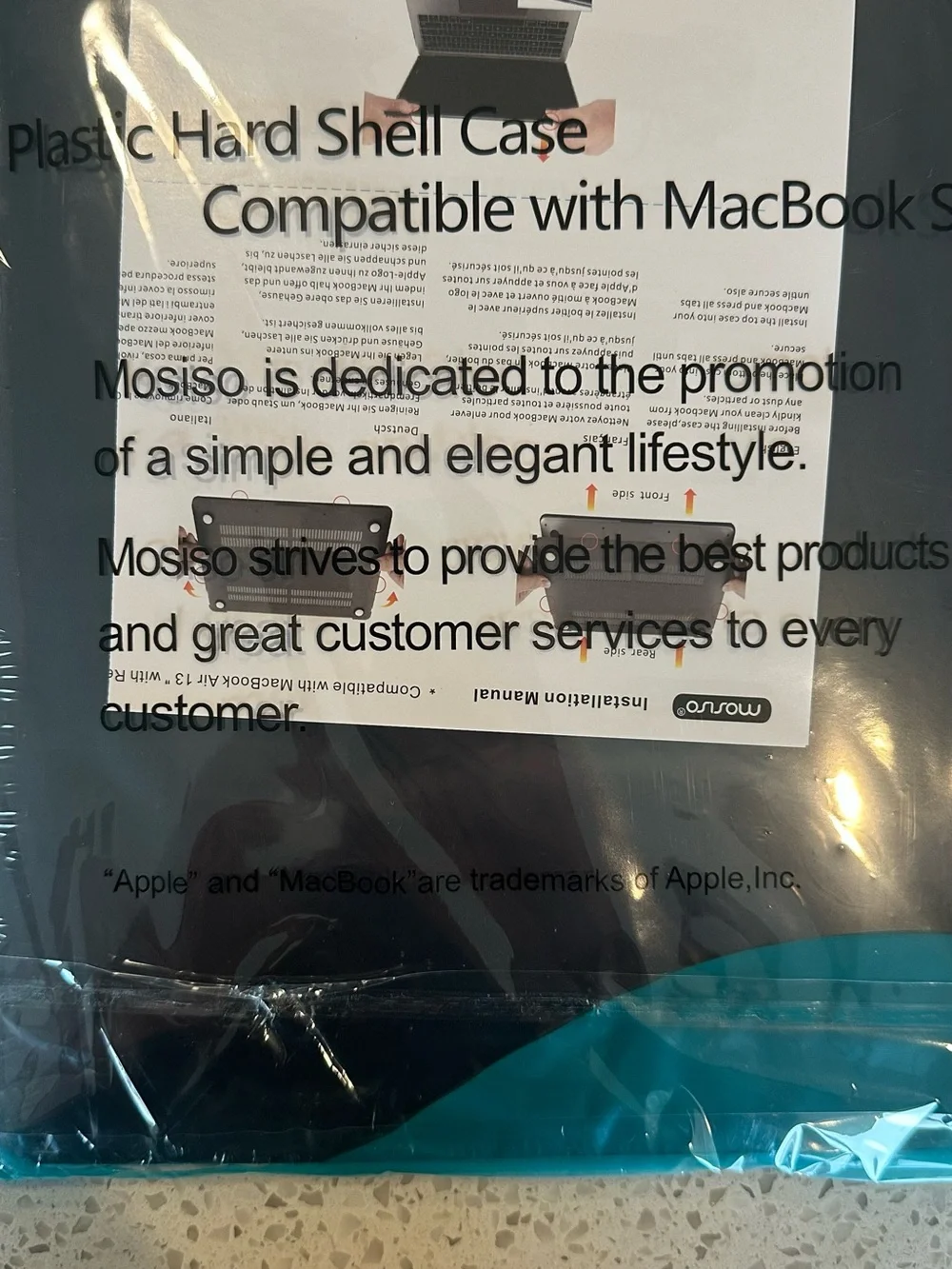 MacBook 13” hard case and keyboard cover
